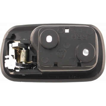 Help! By Dorman Interior Door Handle - Plastic Black Housing With Silver Lever Single - 92695-1