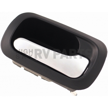 Help! By Dorman Interior Door Handle - Plastic Black Housing With Silver Lever Single - 92695-2