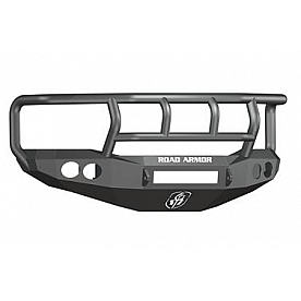 Road Armor Bumper Stealth Titan II 1-Piece Design Steel Black - 44072BNW