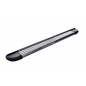 Romik USA Running Board Polished Aluminum Stationary - 21727418