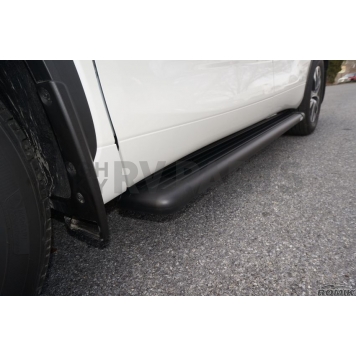 Romik USA Running Board Black Anodized Aluminum Stationary - 21755419-1