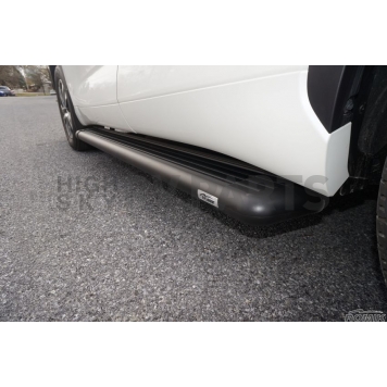 Romik USA Running Board Black Anodized Aluminum Stationary - 21755419-2