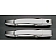 All Sales Exterior Door Handle -  Chrome Plated Aluminum Set Of 2 - 941C