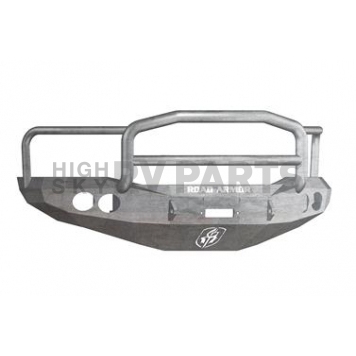 Road Armor Bumper Stealth Lonestar 1-Piece Design Steel Natural - 44075Z