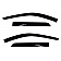 Auto Ventshade (AVS) Rainguard - Smoke Acrylic Set Of 4 - 94267