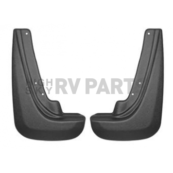 Husky Liner Mud Flap - Black Textured Thermoplastic Olefin Set Of 2 - 59111
