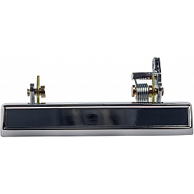 Help! By Dorman Exterior Door Handle - OEM Silver Single - 77023