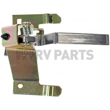 Help! By Dorman Interior Door Handle - Plastic Silver Lever Single - 77030