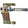 Help! By Dorman Interior Door Handle - Plastic Silver Lever Single - 77030