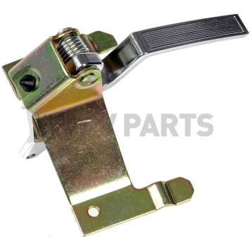 Help! By Dorman Interior Door Handle - Plastic Silver Lever Single - 77030-4