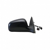 K-Source Exterior Mirror Electric OEM Black Single - 61595F