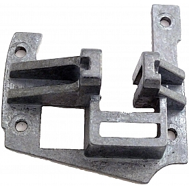 Help! By Dorman Interior Door Handle - OEM Plastic Gray Single - 742MX