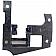 Help! By Dorman Interior Door Handle - OEM Plastic Gray Single - 742MX