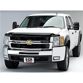 EGR Bug Shield - Acrylic Capped ABS Smoke Hood And Fender - 391401