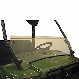 Kolpin Windshield - Half-Fixed Polycarbonate Clear - 2901