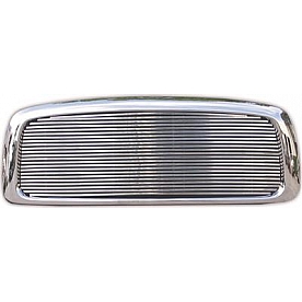 Street Scene Grille - Silver Aluminum - 95075518