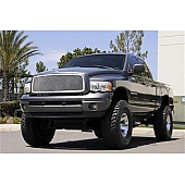 T-Rex Truck Products Grille Insert - Mesh Rectangular Polished Stainless Steel - 54461