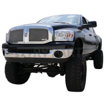 T-Rex Truck Products Grille Insert - Mesh Rectangular Polished Stainless Steel - 54467
