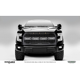 T-Rex Truck Products Grille Insert - Honeycomb Rectangular Black Powder Coated Steel - 6515731
