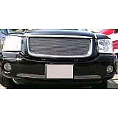 T-Rex Truck Products Grille Insert - Horizontal Bar Rectangular Polished Aluminum - 20385
