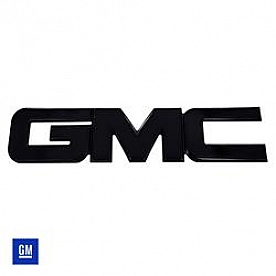 All Sales Emblem - GMC Black Aluminum - 96506K