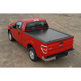 Pace Edwards Tonneau Cover Hard Manual Retractable Black Matte Powder Coated Aluminum - FMFA07A30
