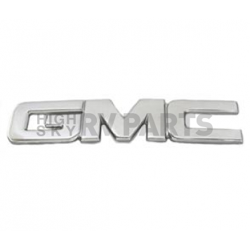 All Sales Emblem - GMC Silver Aluminum - 96510C