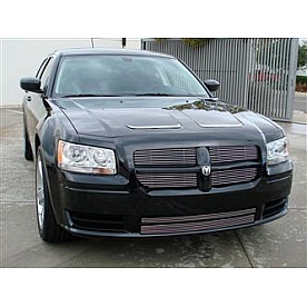 T-Rex Truck Products Grille Insert - Horizontal Bar Rectangular Polished Aluminum - 20462