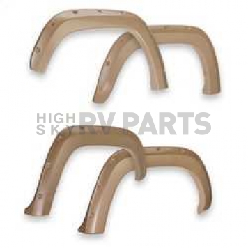 EGR Fender Flare - Quicksand - Vehicle Color Code 4V6 ABS Plastic Primered Set Of 4 - 7950844V6