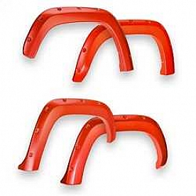 EGR Fender Flare - Inferno Orange - Vehicle Color Code 4X0 ABS Plastic Primered Set Of 4 - 7950844X0