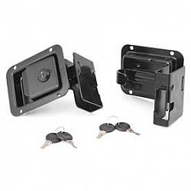 Rugged Ridge Exterior Door Handle - Black Painted Steel Set Of 2 - 1181280