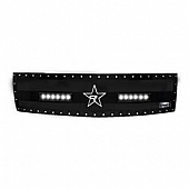 RBP (Rolling Big Power) Grille Insert - Black Stainless Steel Rectangular - 967111