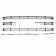 Paramount Automotive Grille Insert - Polished Aluminum 4 Millimeter Horizontal Style - 330181