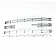 Paramount Automotive Grille Insert - Polished Aluminum 4 Millimeter Horizontal Style - 330181