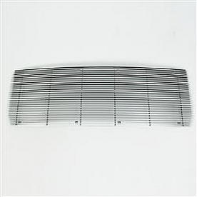 Paramount Automotive Grille Insert - Polished Aluminum 4 Millimeter Horizontal Style - 330183