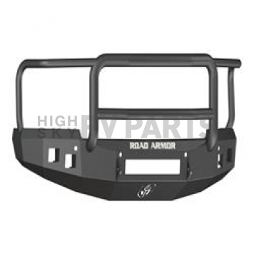 Road Armor Bumper Stealth Lonestar 1-Piece Design Steel Black - 314R5BNW