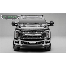 T-Rex Truck Products Grille Insert - Honeycomb Rectangular Black Powder Coated Steel - 7315471