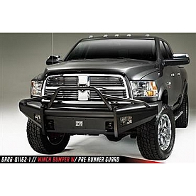 Fab Fours Bumper Premium 1-Piece Design Steel Black - DR06Q11621