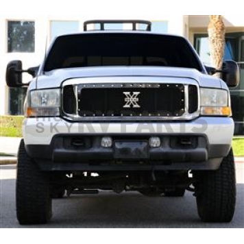 T-Rex Truck Products Grille Insert - Mesh Rectangular Black Powder Coated Steel - 6715701