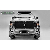 T-Rex Truck Products Grille Insert - Mesh Rectangular Black Powder Coated Steel - 6715711