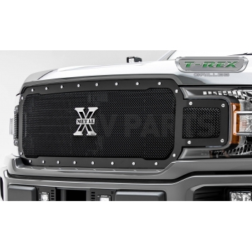 T-Rex Truck Products Grille Insert - Mesh Rectangular Black Powder Coated Steel - 6715711-2