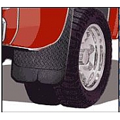 Hopkins MFG Mud Flap - Black Set Of 2 - 3104