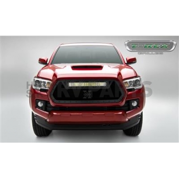 T-Rex Truck Products Grille Insert - Mesh Hexagonal Black Powder Coated Steel - 6319411BR
