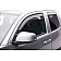 EGR Rainguard - Black Matte Acrylic Set Of 4 - 575085