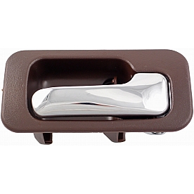 Help! By Dorman Interior Door Handle - Plastic Brown Housing With Silver Lever Single - 92440