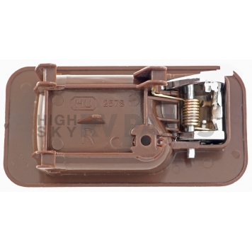 Help! By Dorman Interior Door Handle - Plastic Brown Housing With Silver Lever Single - 92440-1