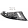 Help! By Dorman Interior Door Handle - Plastic Black Housing With Silver Lever Single - 82521
