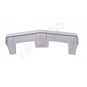 JSP Automotive Roof Visor - Matte Fiber Reinforced Plastic Gray - 12144