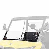 Kolpin Windshield - Half-Fixed Polycarbonate Clear - 3018