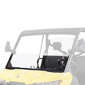Kolpin Windshield - Half-Fixed Polycarbonate Clear - 3018
